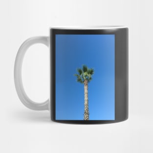 Single Palm Tree with Blue Sky Mug